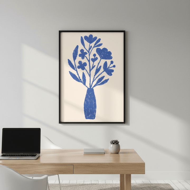Vase in Bloom by Silvia Visscher wall - art - picture - poster