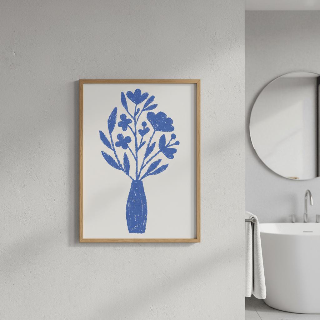 Vase in Bloom by Silvia Visscher wall - art - picture - poster