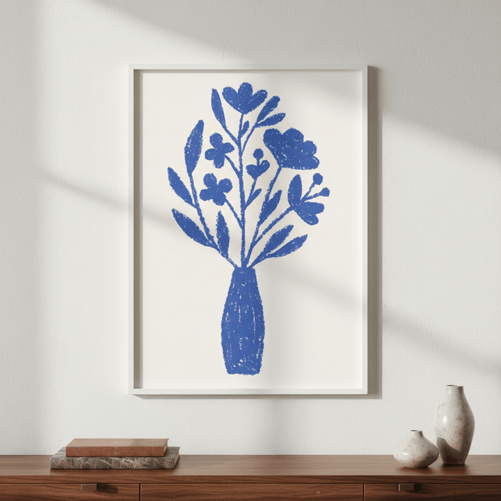 Vase in Bloom by Silvia Visscher wall - art - picture - poster