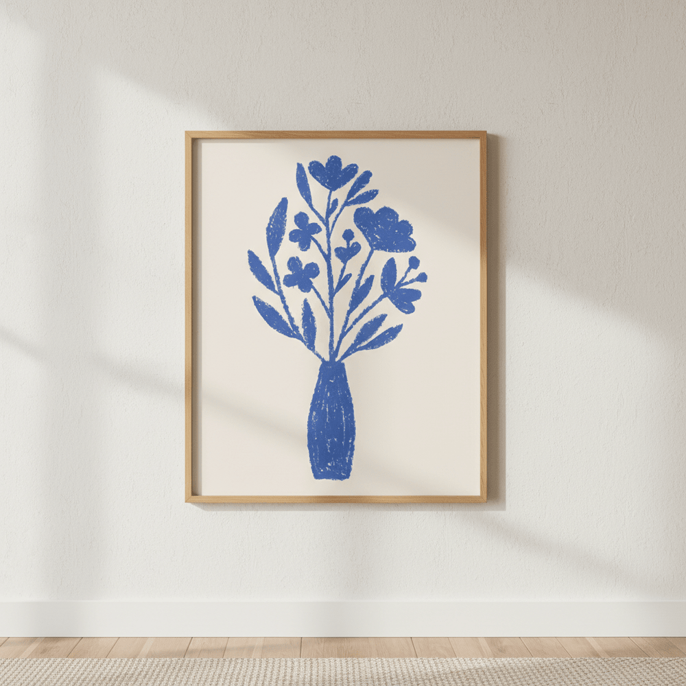 Vase in Bloom by Silvia Visscher wall - art - picture - poster