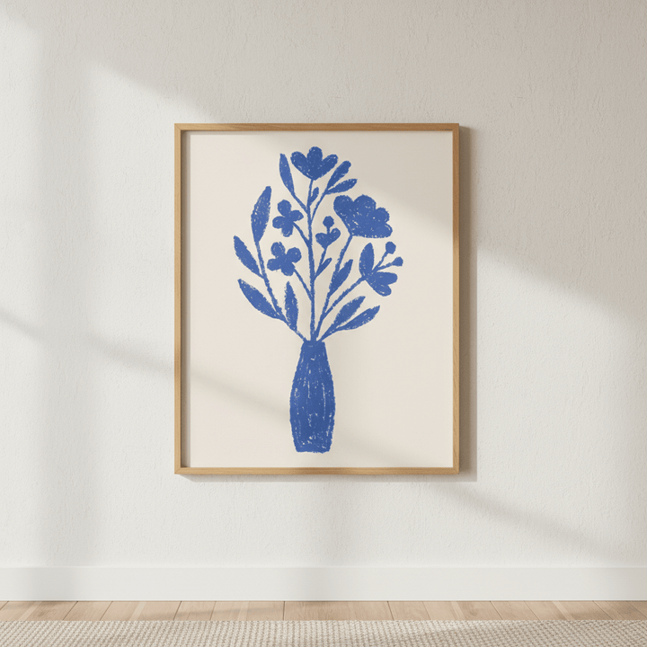 Vase in Bloom by Silvia Visscher wall - art - picture - poster