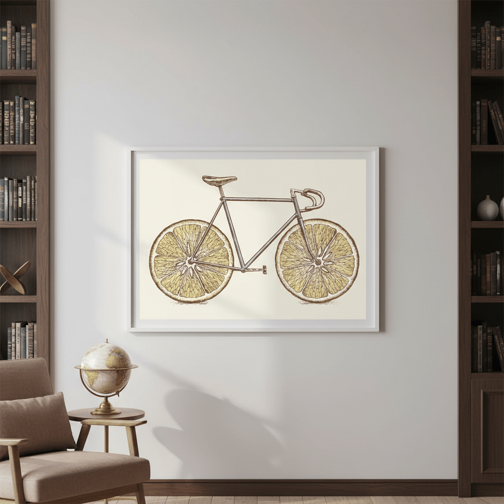 Velocitrus by Florent Bodart wall - art - picture - poster
