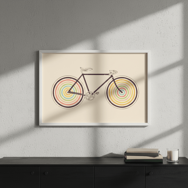 Velocolor by Florent Bodart wall - art - picture - poster