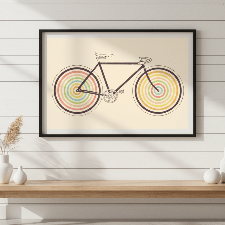 Velocolor by Florent Bodart wall - art - picture - poster