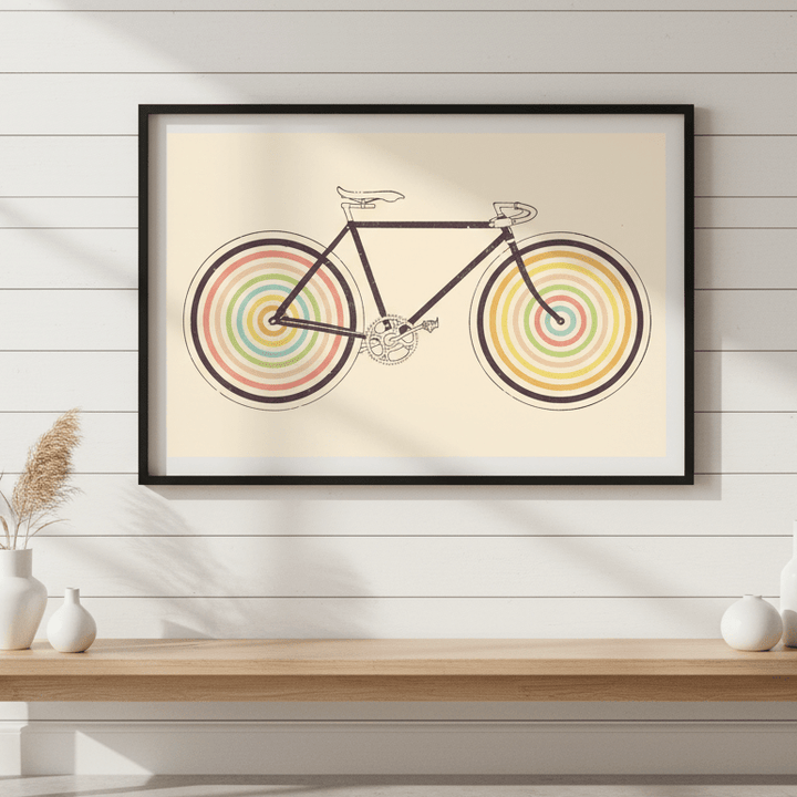 Velocolor by Florent Bodart wall - art - picture - poster
