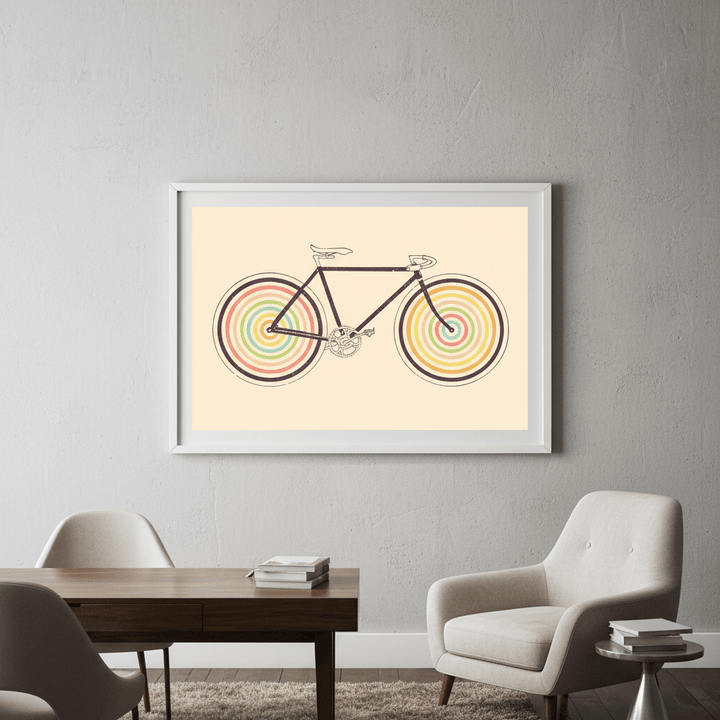 Velocolor by Florent Bodart wall - art - picture - poster