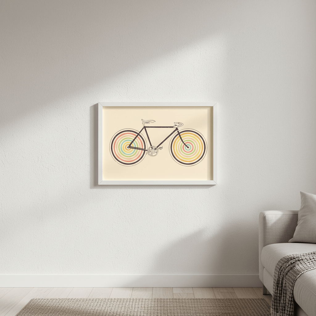 Velocolor by Florent Bodart wall - art - picture - poster