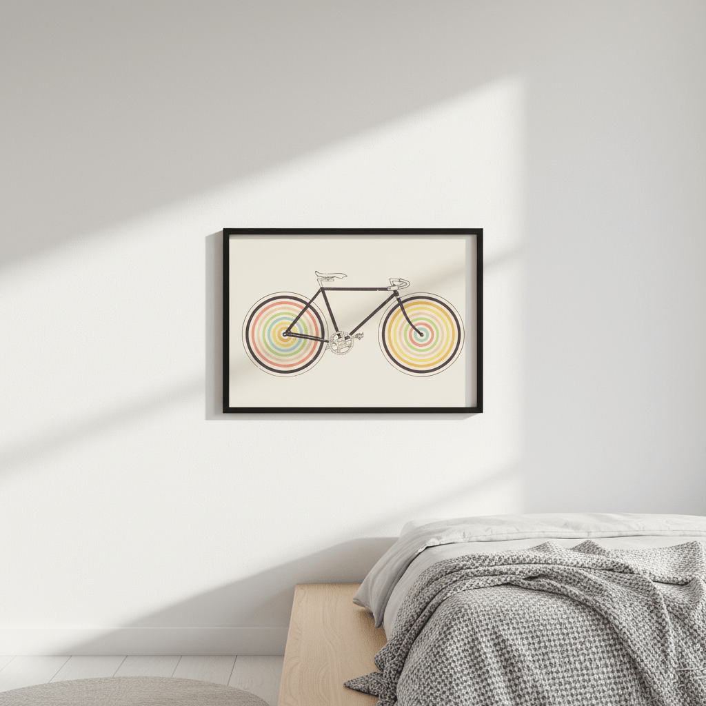 Velocolor by Florent Bodart wall - art - picture - poster