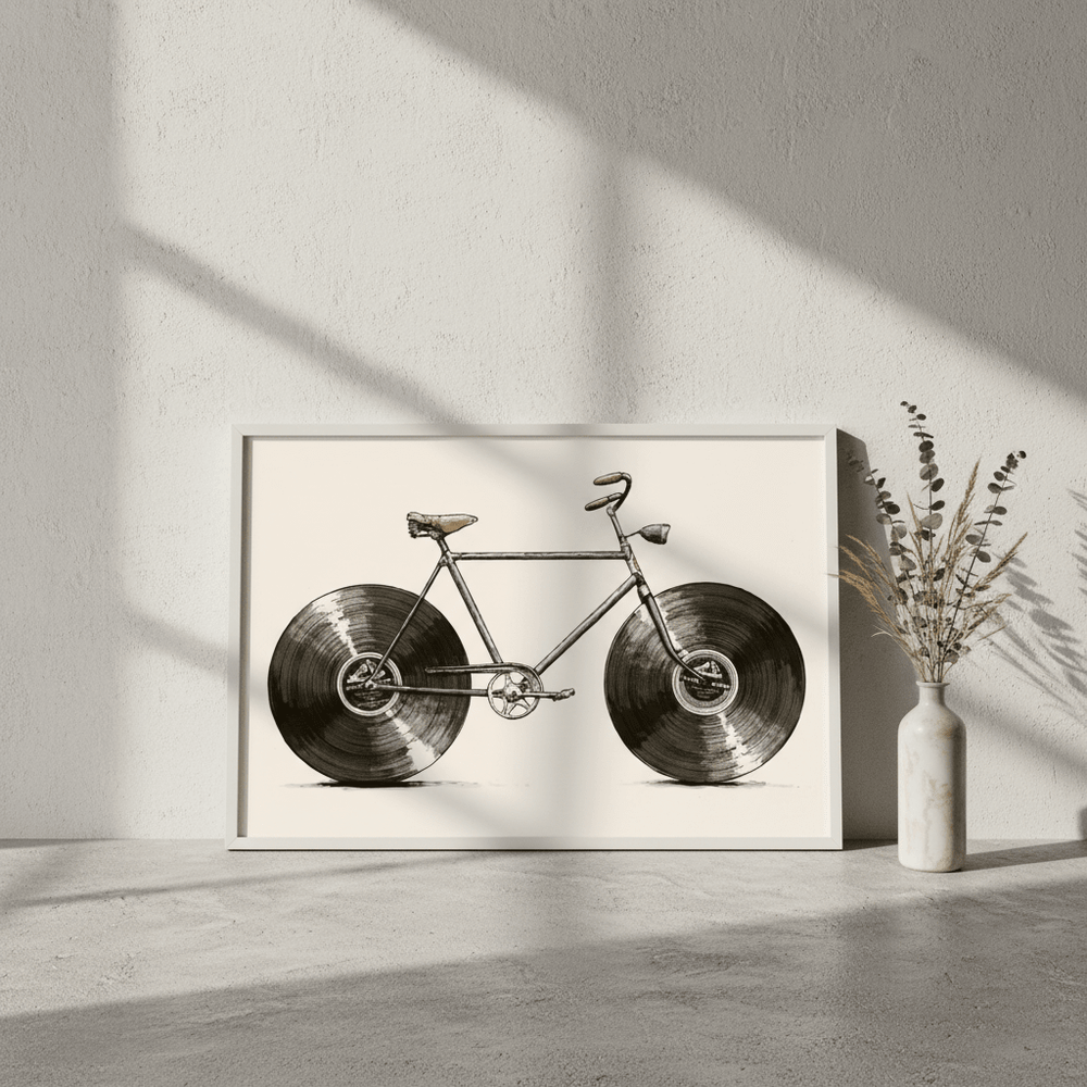 Velophone by Florent Bodart wall - art - picture - poster