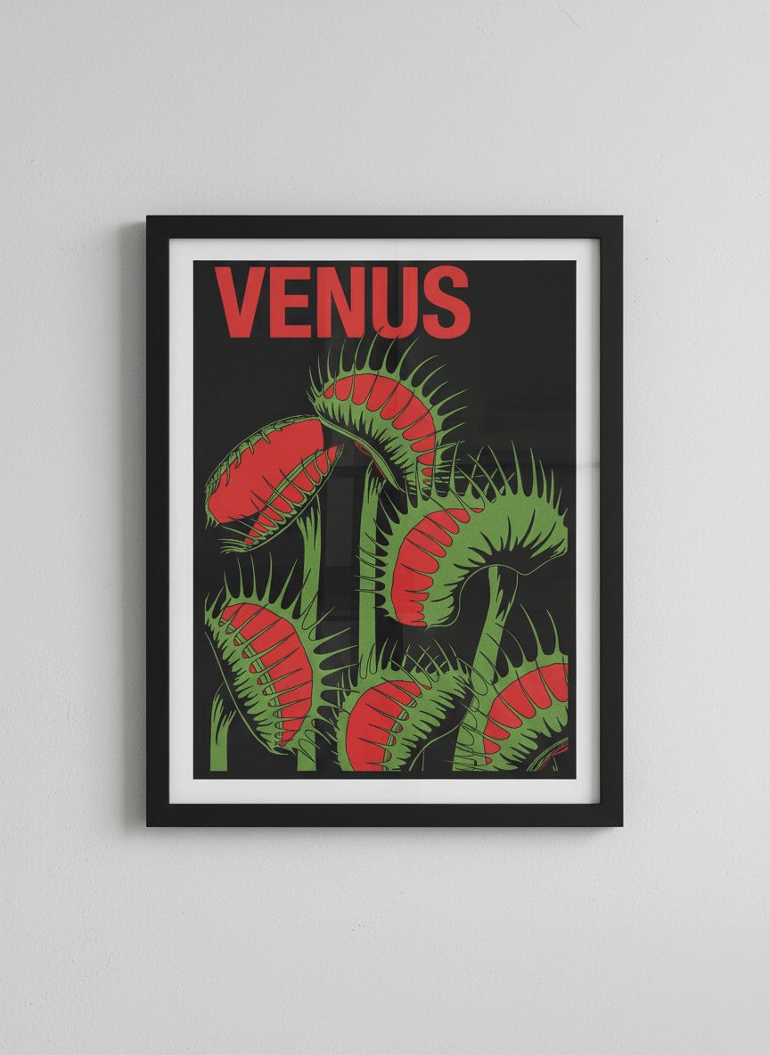 Contemporary wall art featured in a bright modern office workspace
