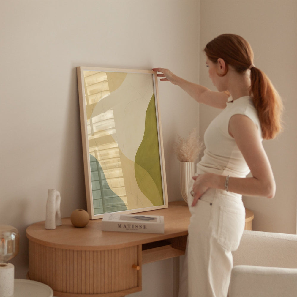 Verdant Mirage wall - art - picture - poster