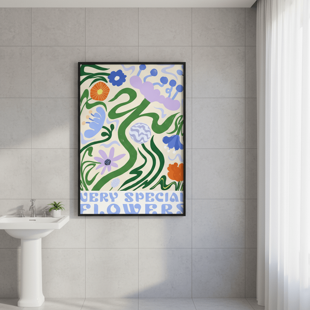 Very Special Flowers by Manne Jalilian wall - art - picture - poster