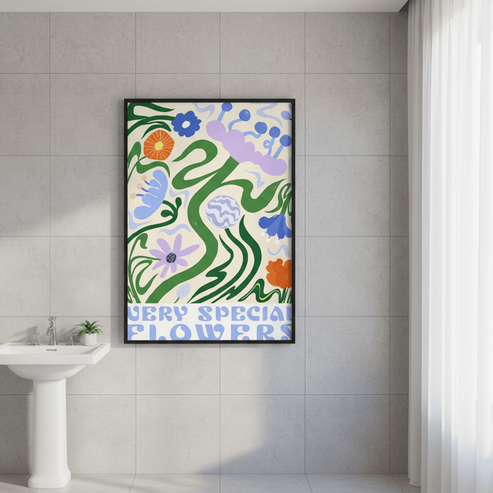 Very Special Flowers by Manne Jalilian wall - art - picture - poster