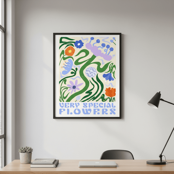 Very Special Flowers by Manne Jalilian wall - art - picture - poster