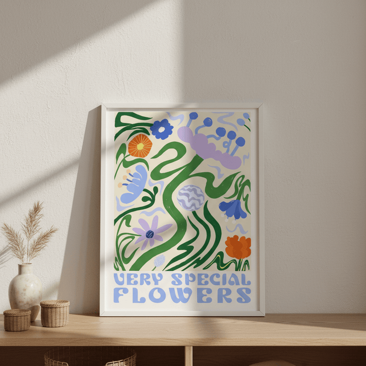 Very Special Flowers by Manne Jalilian wall - art - picture - poster