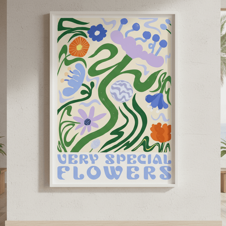 Very Special Flowers by Manne Jalilian wall - art - picture - poster