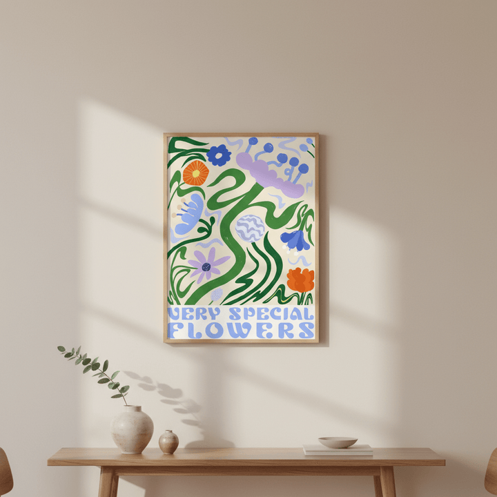 Very Special Flowers by Manne Jalilian wall - art - picture - poster