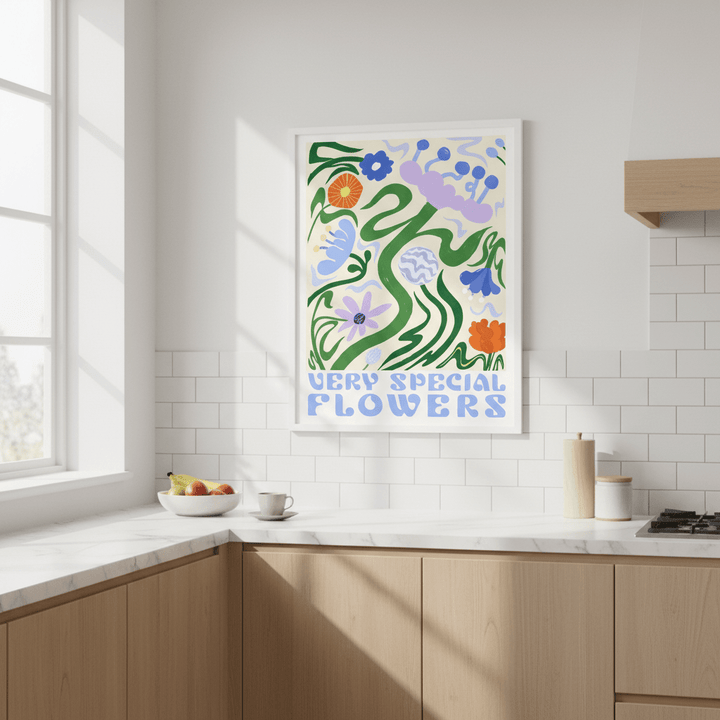Very Special Flowers by Manne Jalilian wall - art - picture - poster