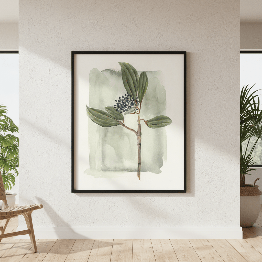 Viburnum David II by Lucrecia Caporale wall - art - picture - poster