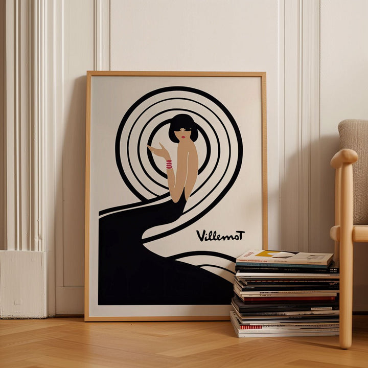 Villemot Spirale Parly Wall Art by Bernard Villemot - Style My Wall