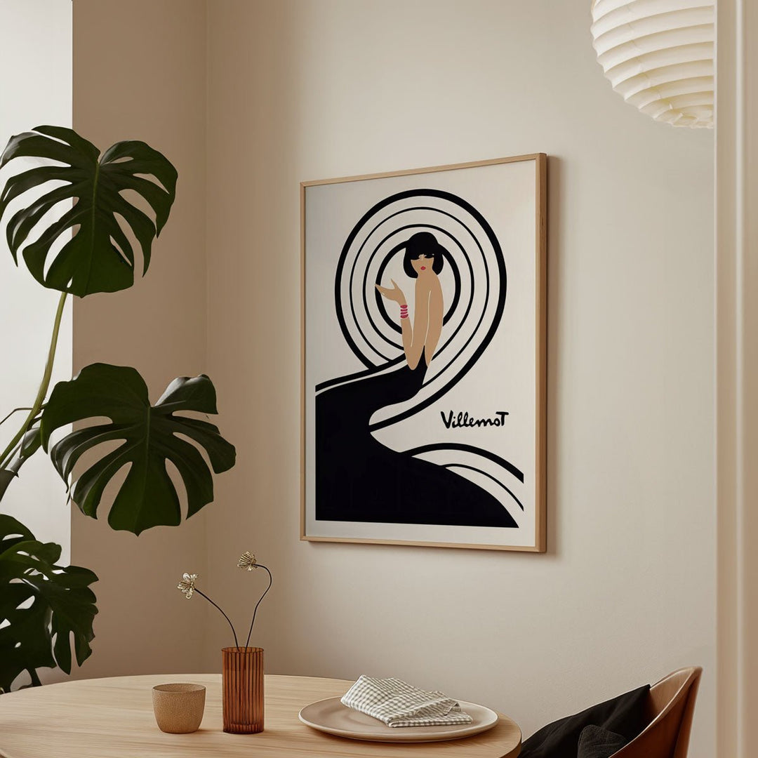 Villemot Spirale Parly Wall Art by Bernard Villemot - Style My Wall