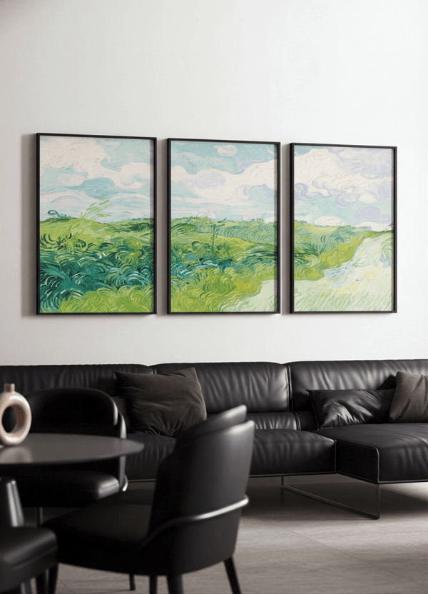 Vincent van Gogh Exhibition Serenity Prints Set of 3 | Art & Canvas Print
