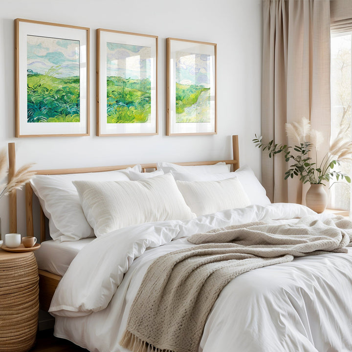 Vincent van Gogh Exhibition Serenity Prints Set of 3 wall - art - picture - poster