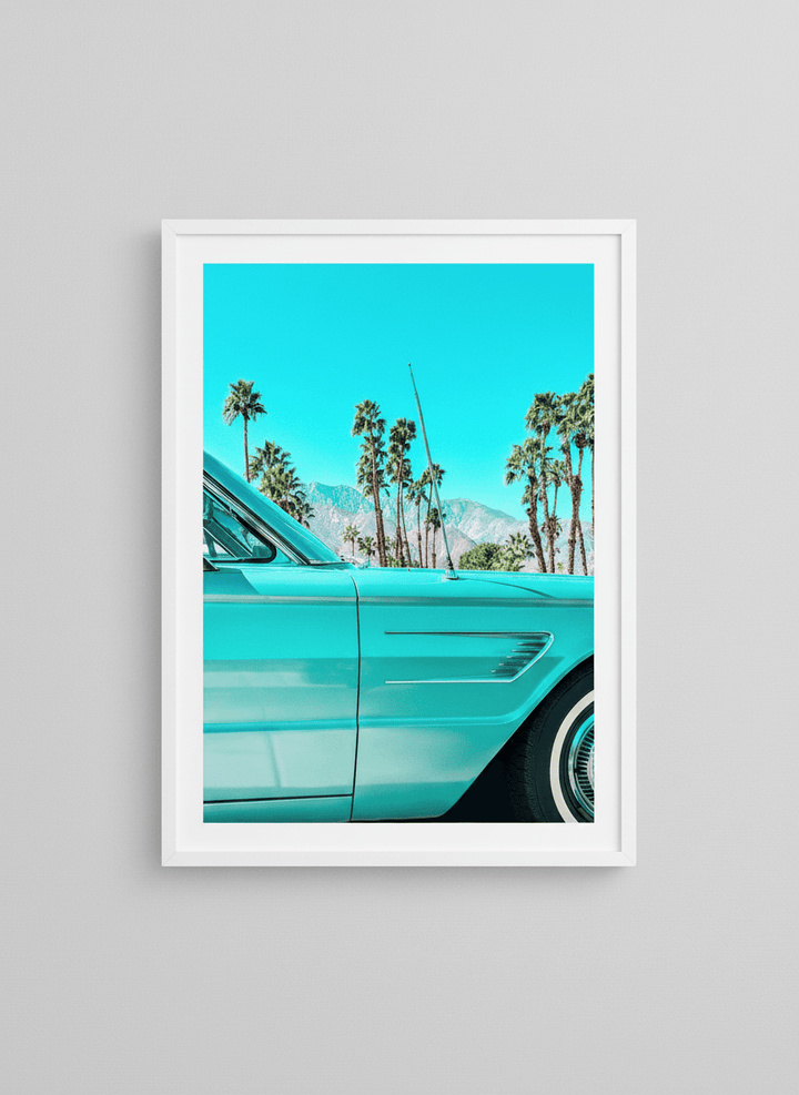 Contemporary wall art featured in a bright modern office workspace
