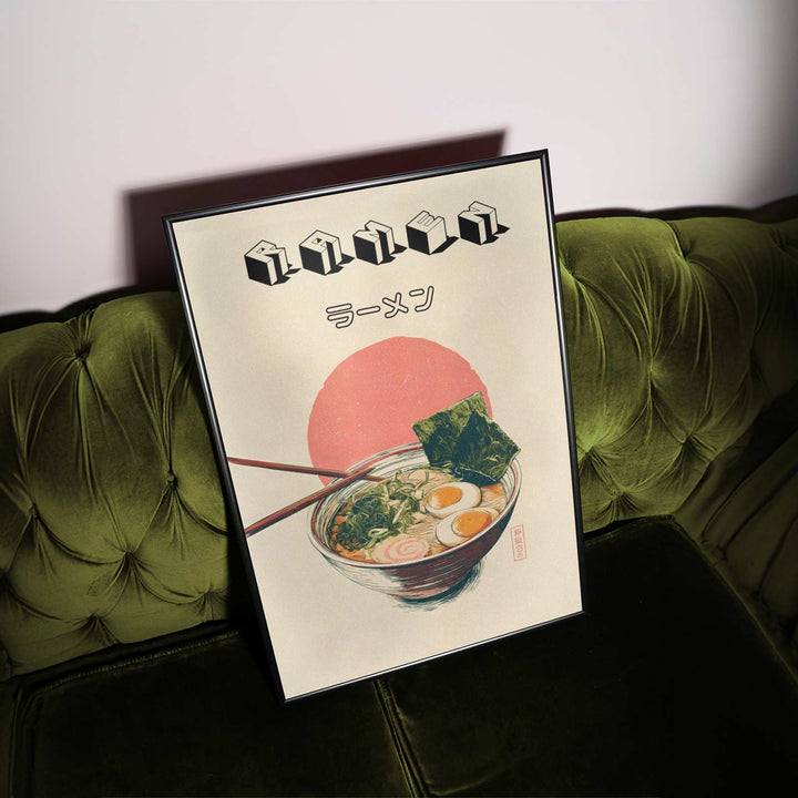 Vintage Japanese Ramen Poster wall - art - picture - poster