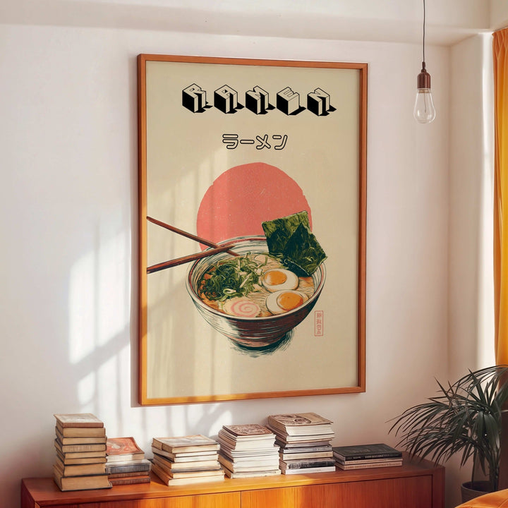 Vintage Japanese Ramen Poster wall - art - picture - poster