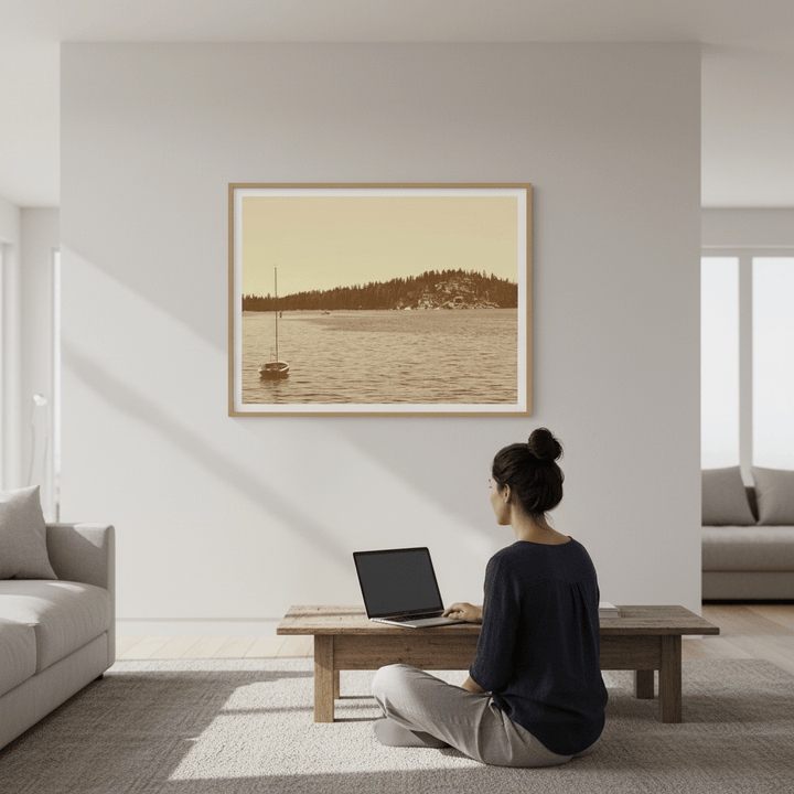 Vintage Lake Life by Hope Bainbridge wall - art - picture - poster