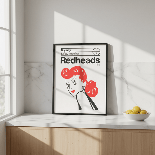 Vintage Redheads Poster 1946