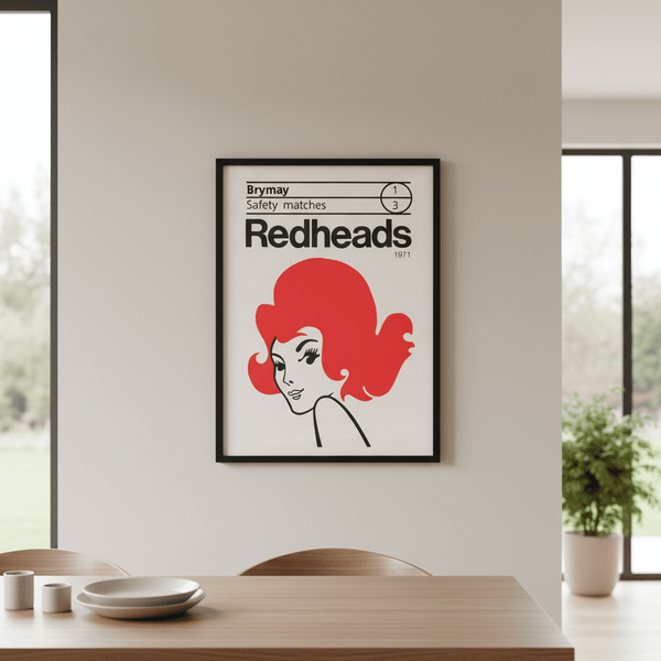 Vintage Redheads Poster 1971