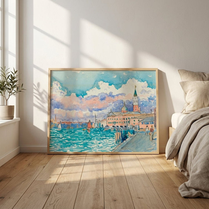 Vintage Venice Art Print Henri Edmond wall - art - picture - poster