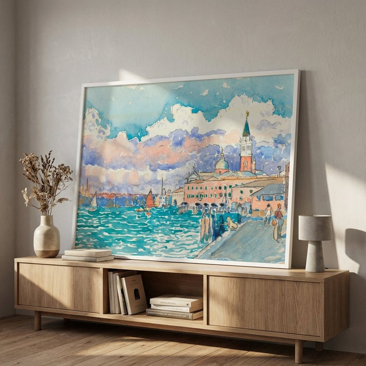 Vintage Venice Art Print Henri Edmond wall - art - picture - poster