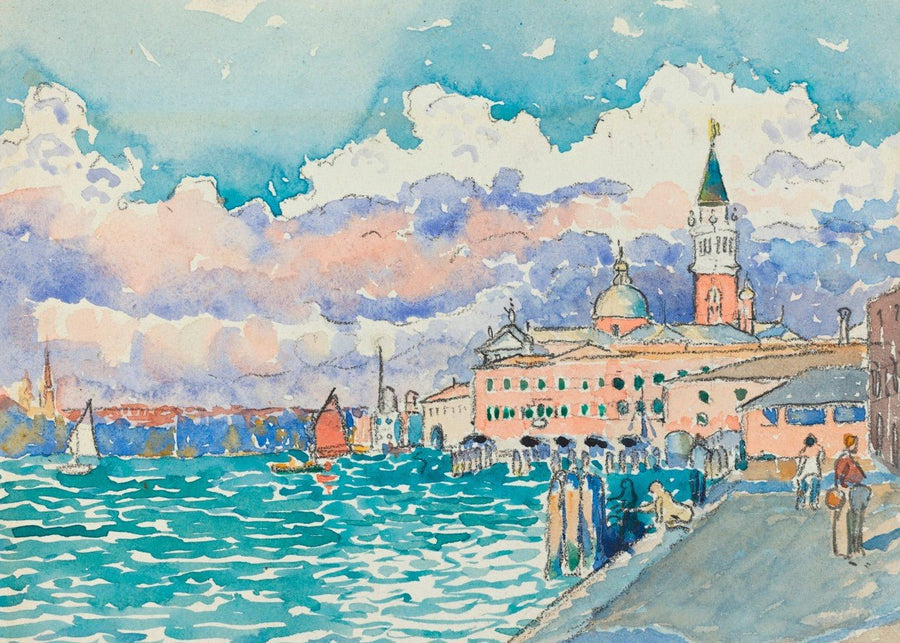 Vintage Venice Art Print Henri Edmond
