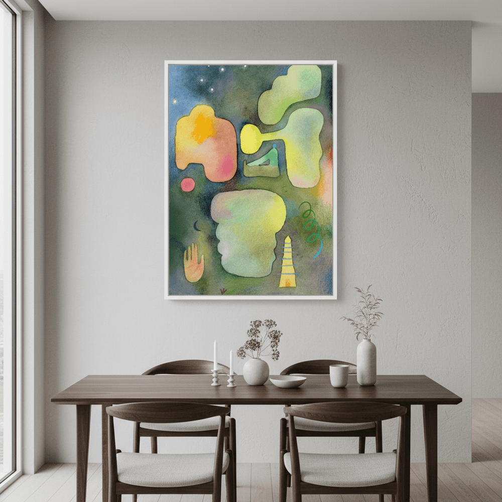 Visual Flow by Wensi Zhai wall - art - picture - poster