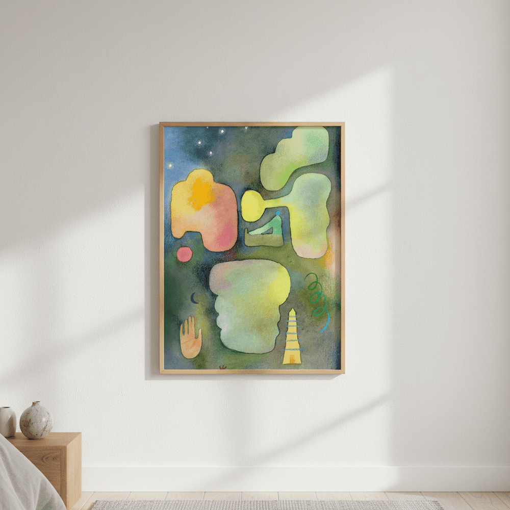 Visual Flow by Wensi Zhai wall - art - picture - poster