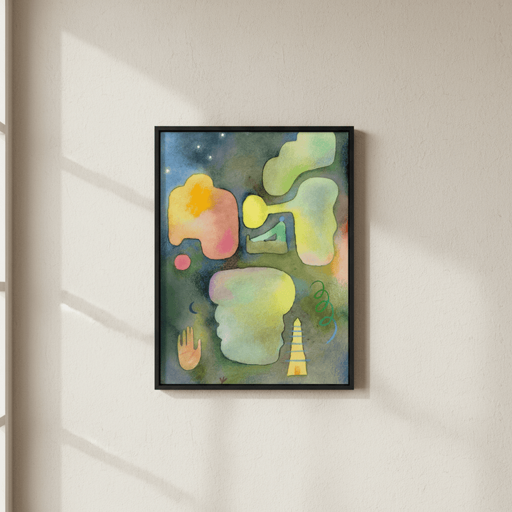 Visual Flow by Wensi Zhai wall - art - picture - poster
