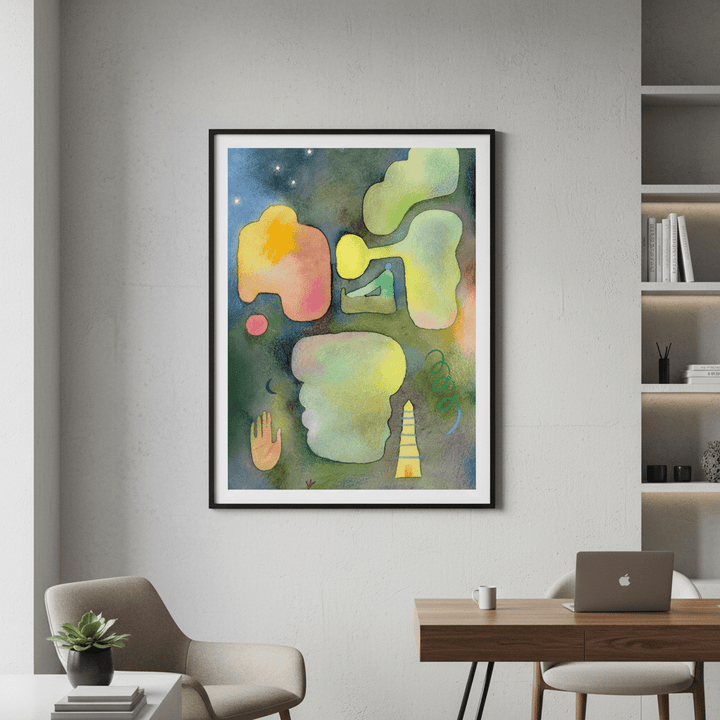 Visual Flow by Wensi Zhai wall - art - picture - poster