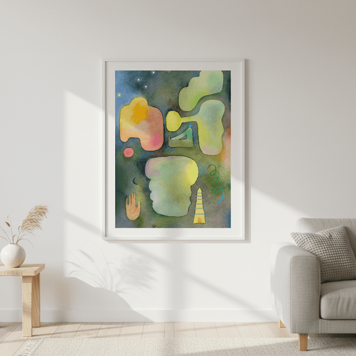 Visual Flow by Wensi Zhai wall - art - picture - poster