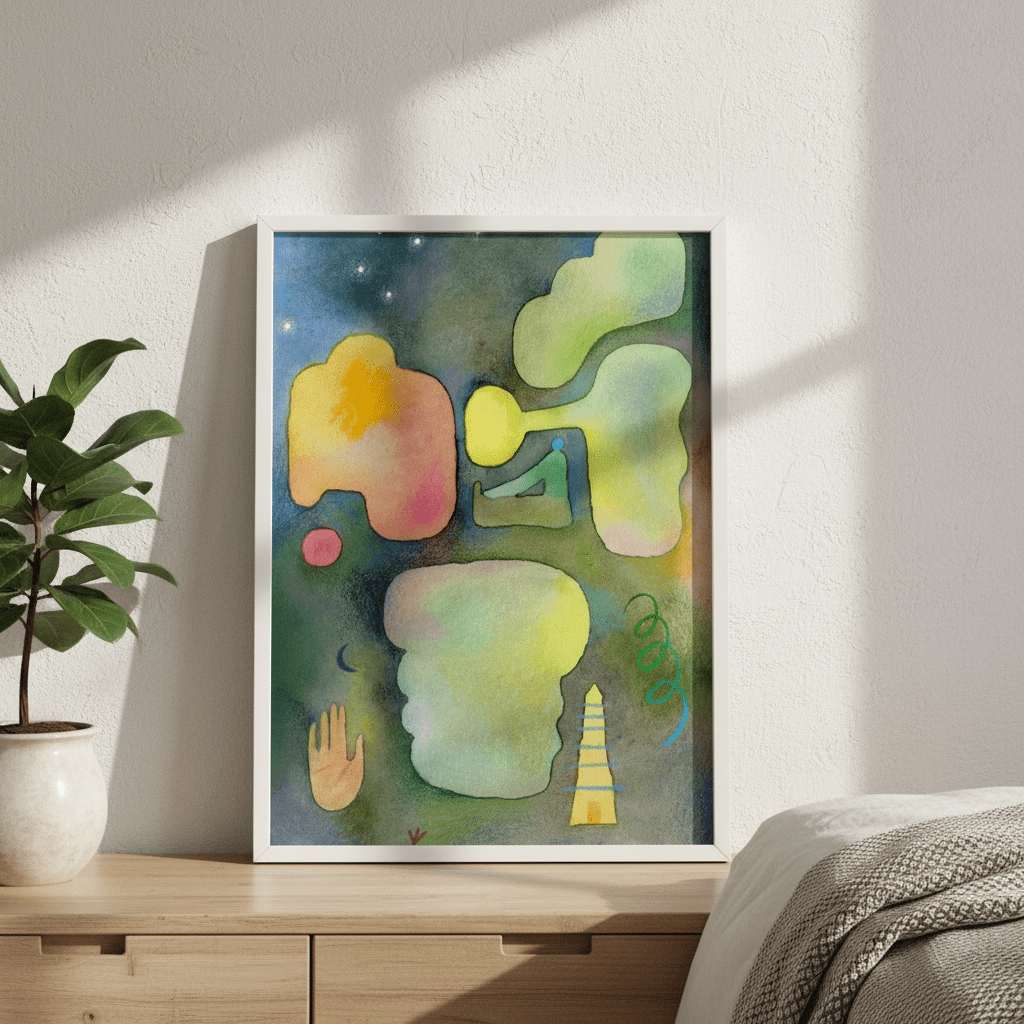 Visual Flow by Wensi Zhai wall - art - picture - poster