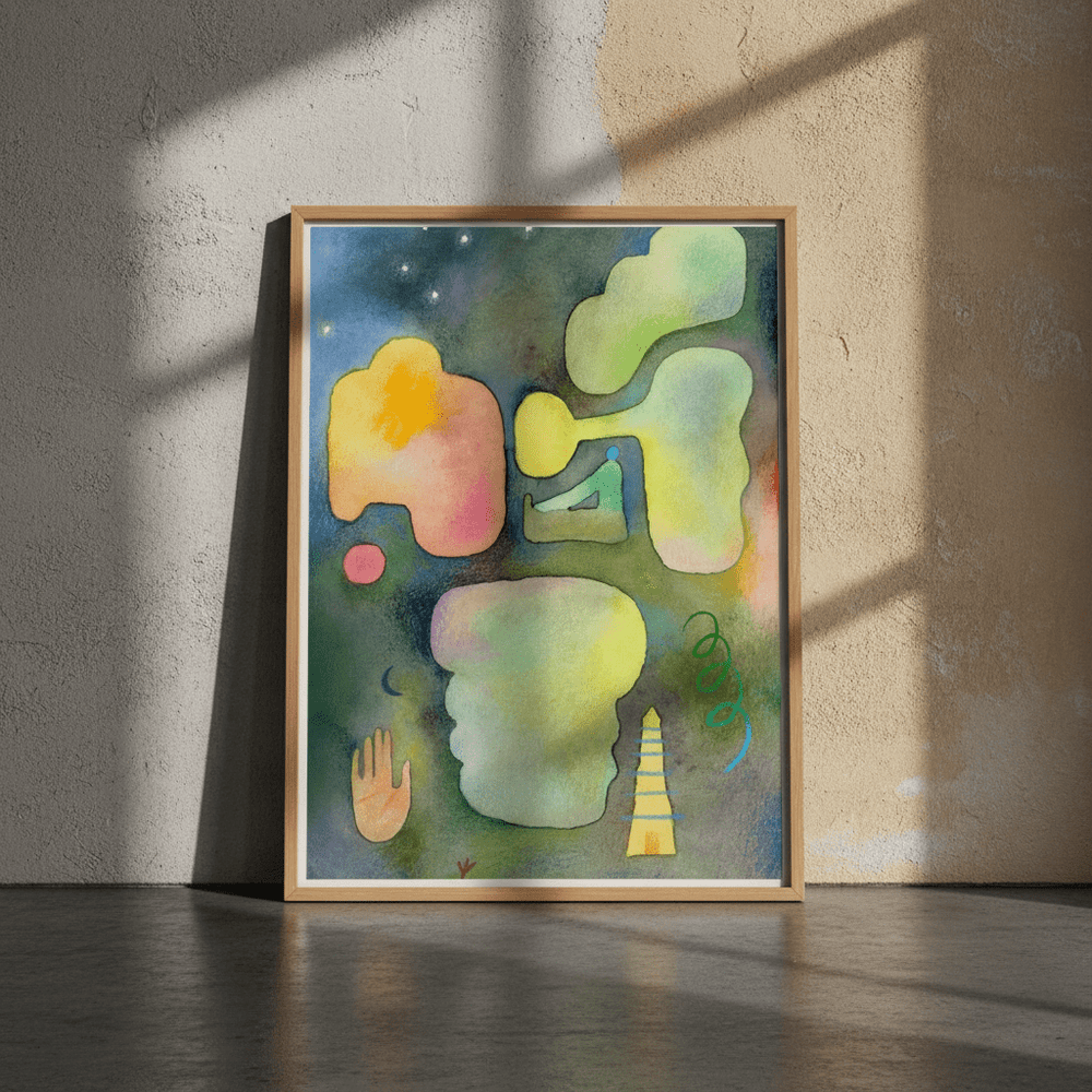 Visual Flow by Wensi Zhai wall - art - picture - poster