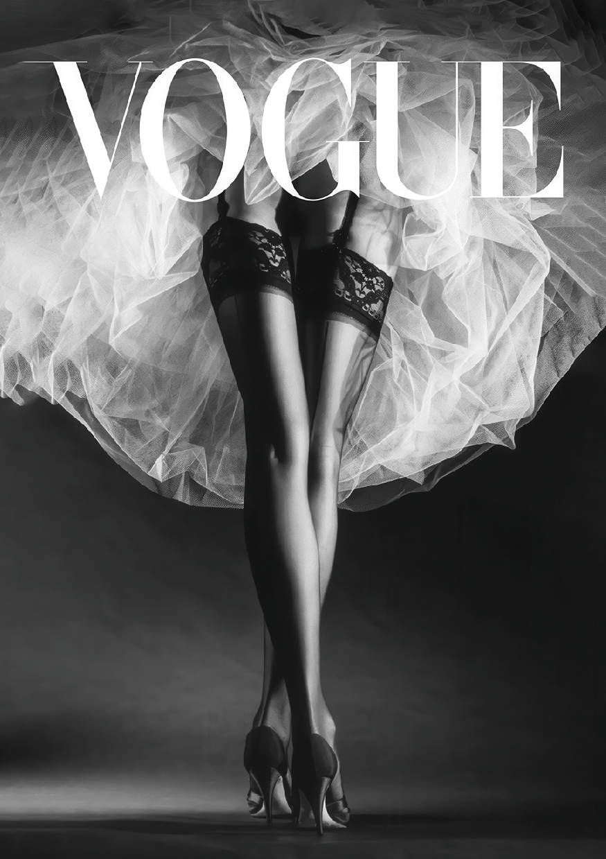Vogue Ballerina Photograph Wall Art