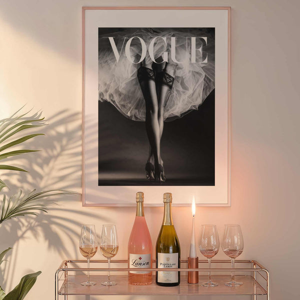 Vogue Ballerina Photograph Wall Art