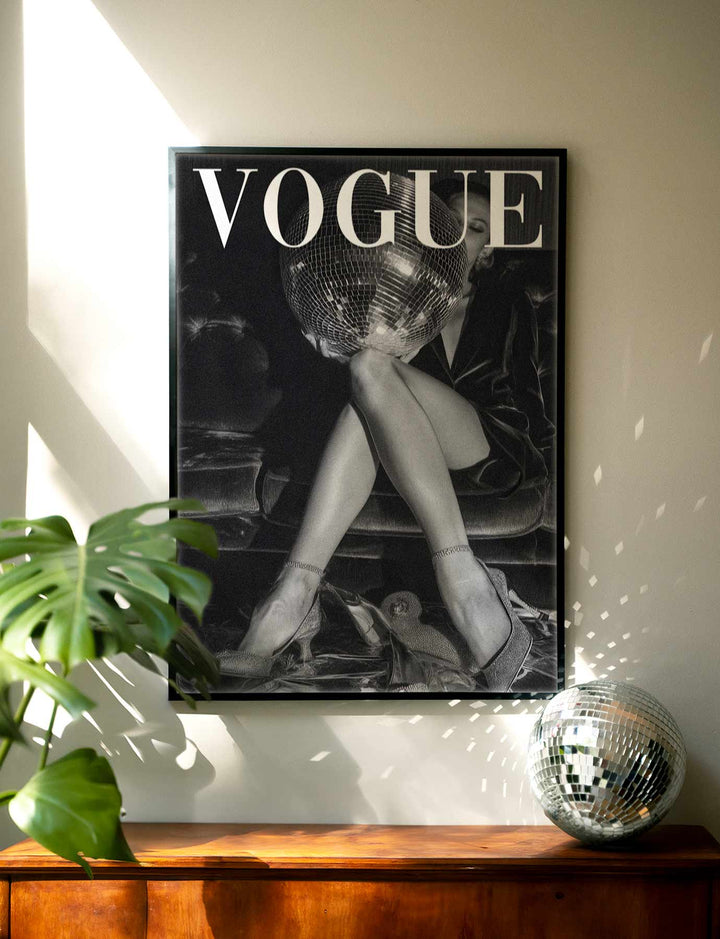 Vogue Disco Heels Photograph Wall Art wall - art - picture - poster