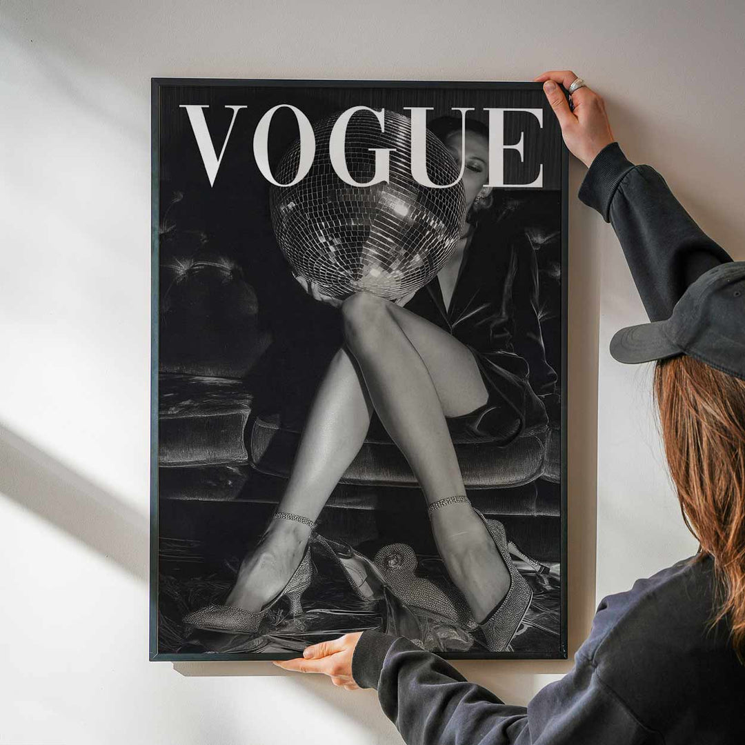 Vogue Disco Heels Photograph Wall Art wall - art - picture - poster