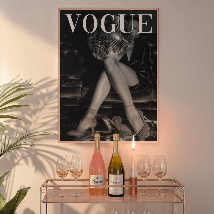 Vogue Disco Heels Photograph Wall Art wall - art - picture - poster