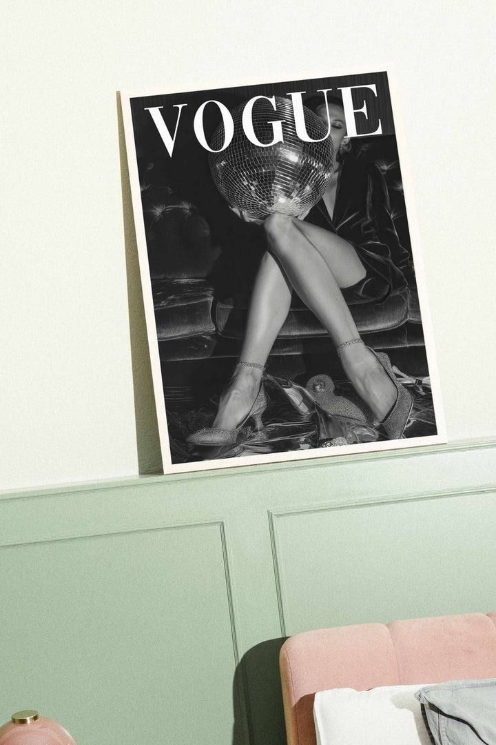 Vogue Disco Heels Photograph Wall Art wall - art - picture - poster