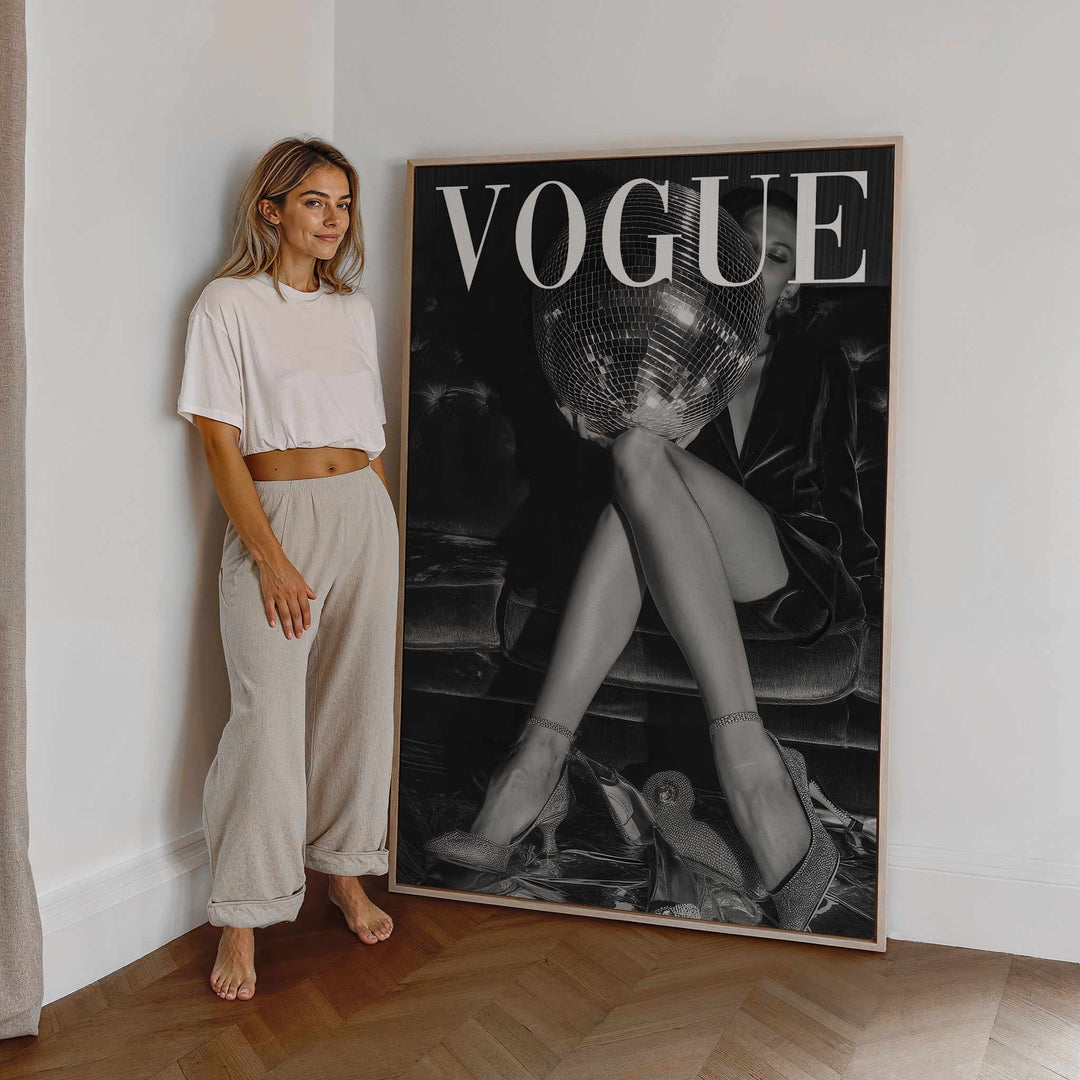Vogue Disco Heels Photograph Wall Art wall - art - picture - poster